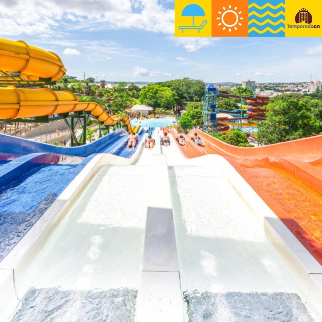 Piazza Com Acesso Ao Acqua Park Aparthotel Caldas Novas